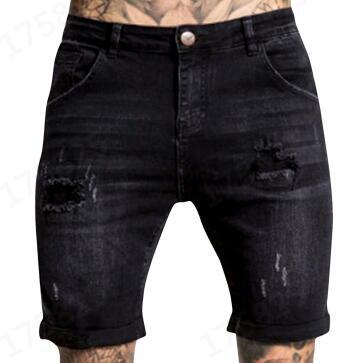 Men's Destroyed Jeans Shorts Lune London