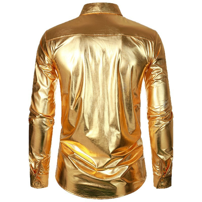 Men's Metallic Shirt Lune London