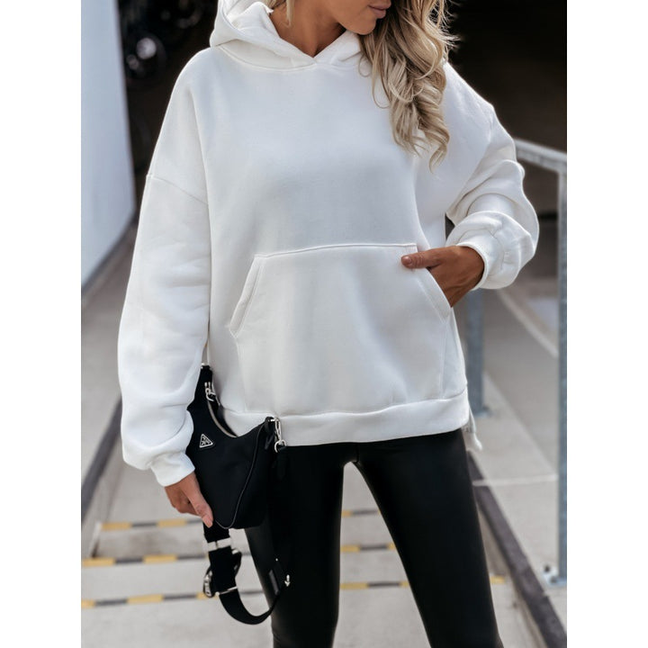 Sweat à capuche oversize pour femmes avec poches kangourou pratiques Chic & Stil