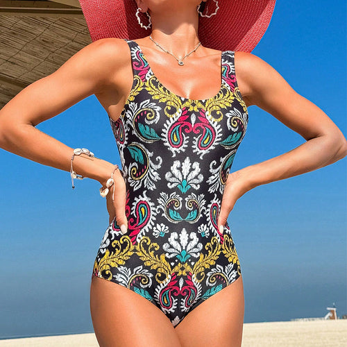 Elegantly cut women's one-piece swimsuit Lune London