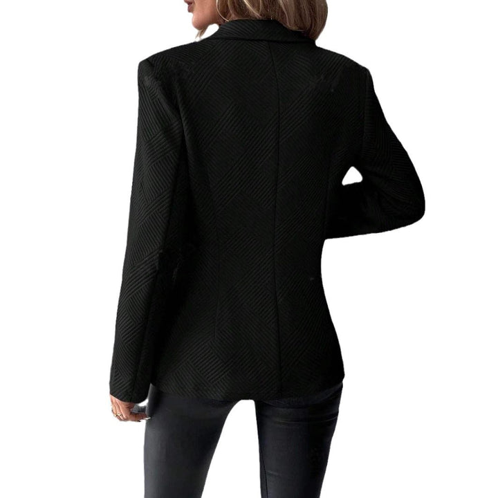 Veste élégante pour femmes avec design texturé et fermeture à bouton pratique Lune London