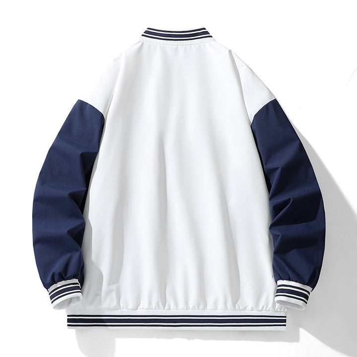 Sporty bomber jacket for men with contrast sleeves Lune London