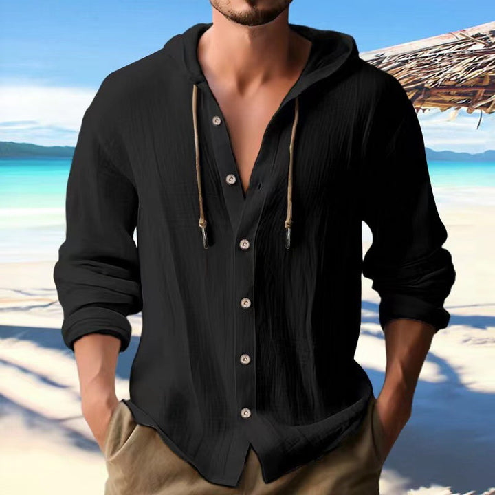 Men's Hoodie with a relaxed fit and practical details Lune London