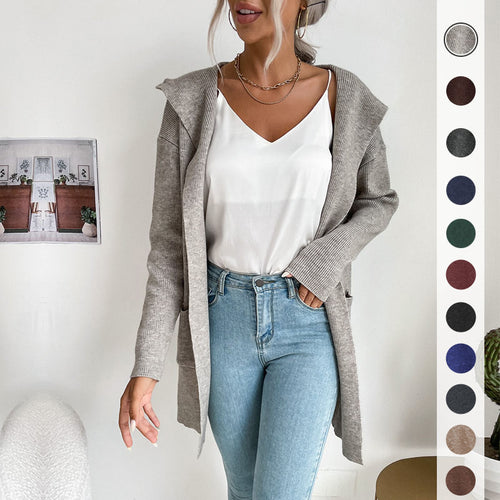 Ladies chic and stylish long cardigan