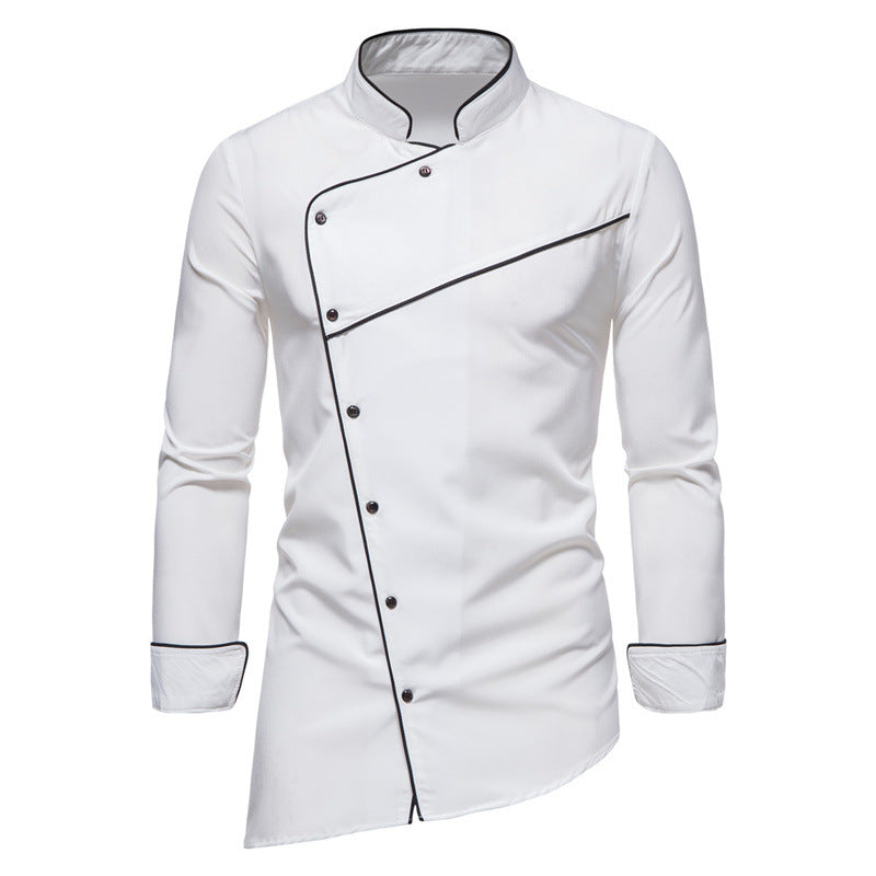 Chef jacket for men with modern accents and a professional fit Lune London