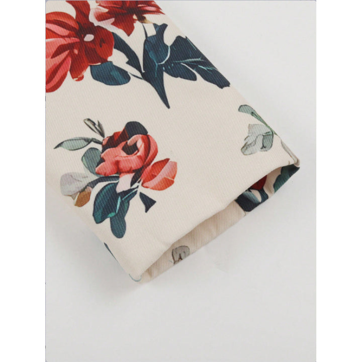 Women's jacket with floral patterns and modern cut Lune London