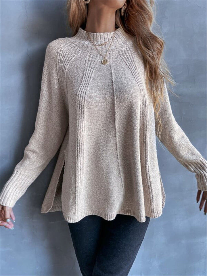 Ladies Oversized Knitted Sweater Lune London