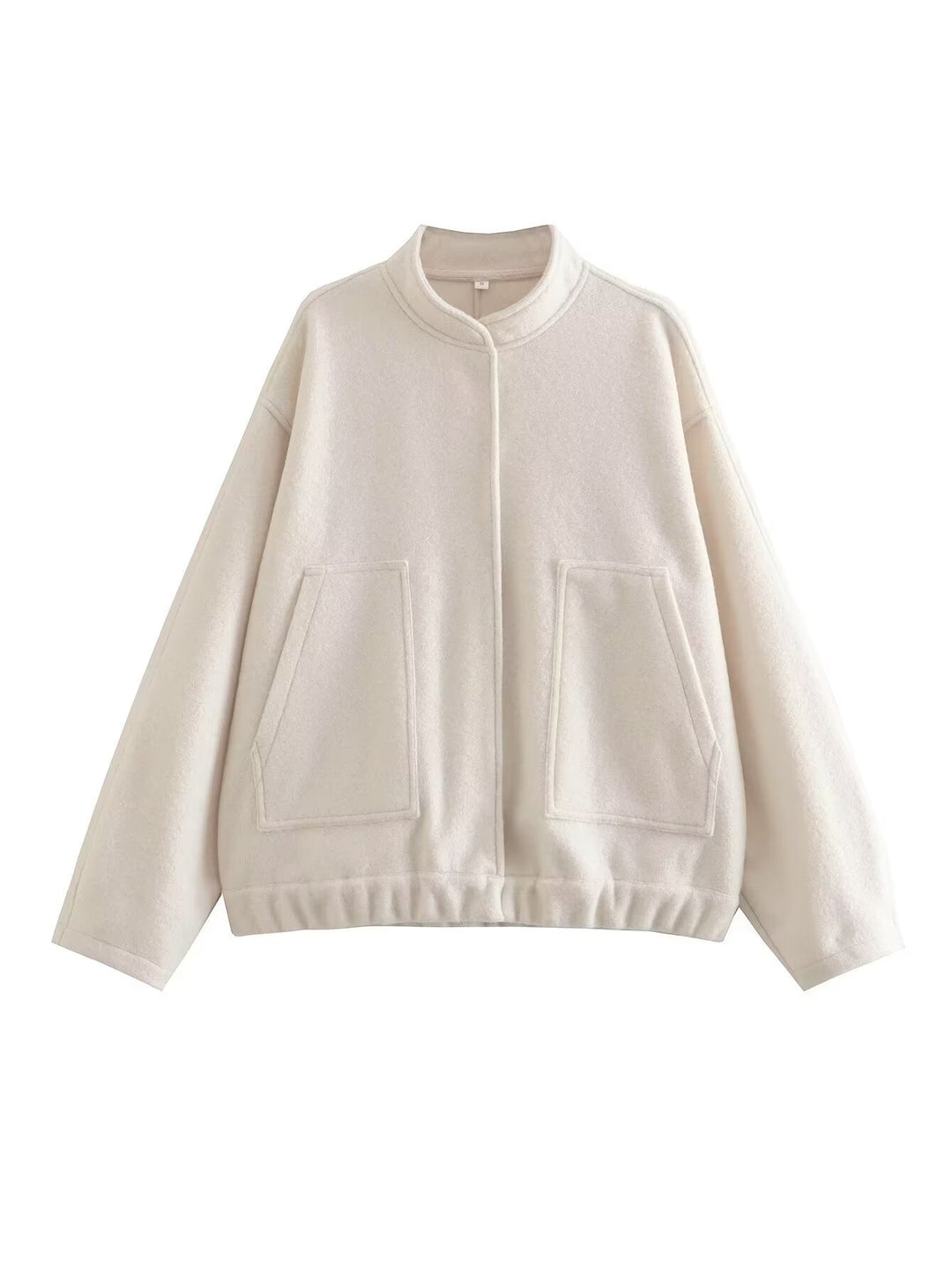 Transitional jacket for women with a modern fabric blend and practical pockets Lune London