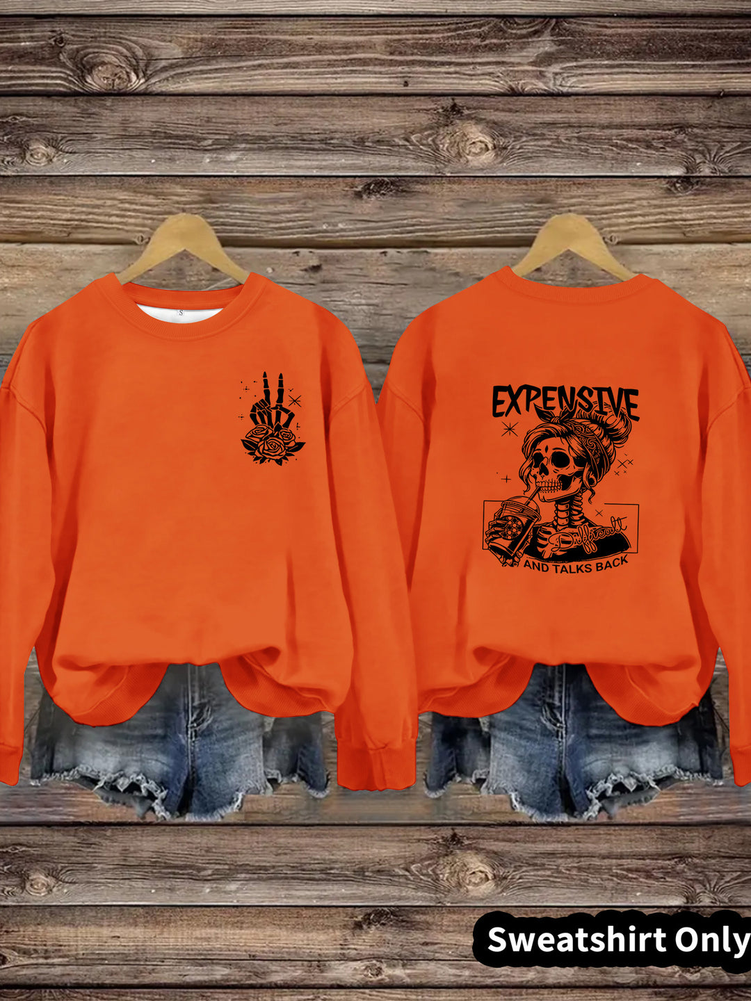 Sweatshirt femme avec design créatif et coupe décontractée Chic & Stil