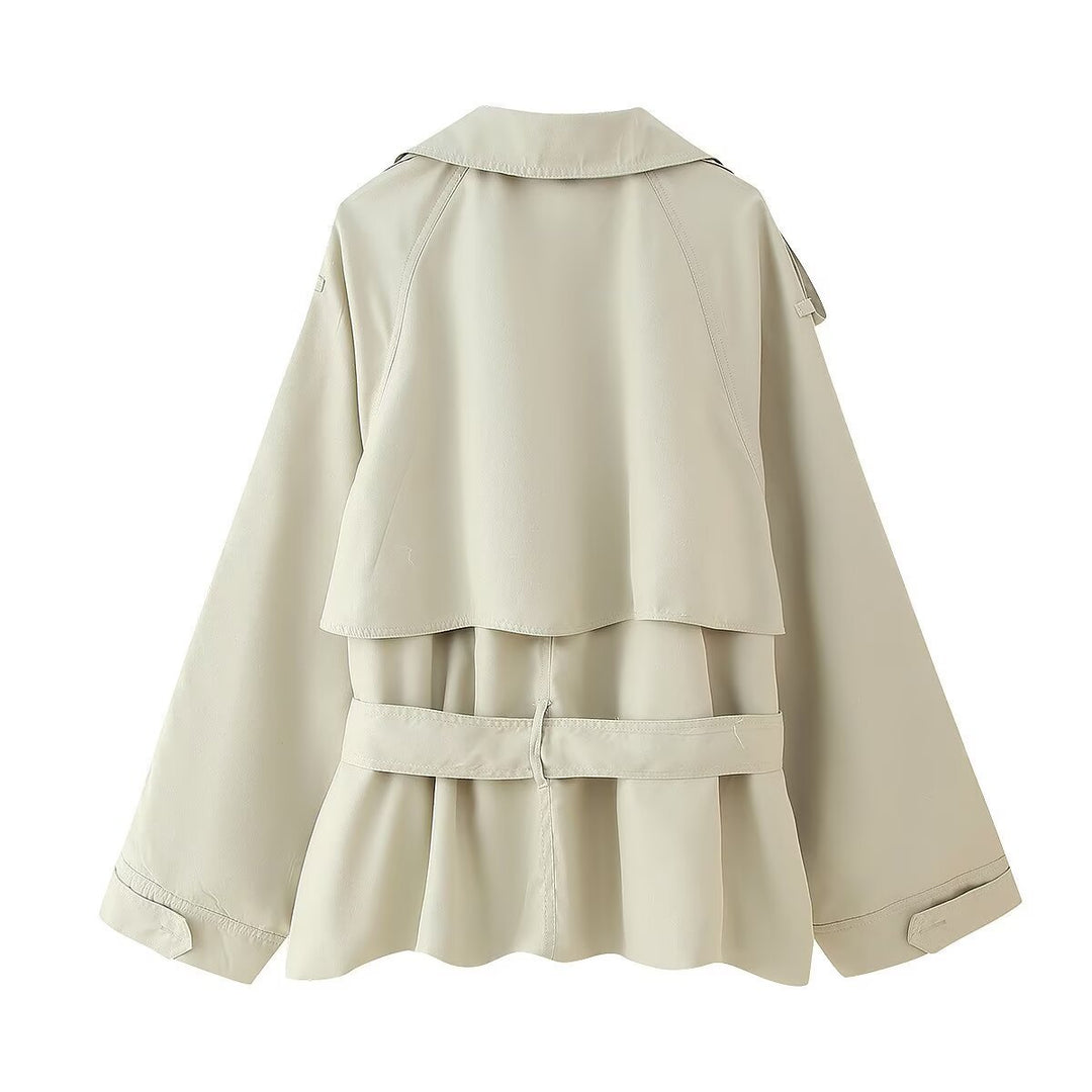 Manteau trench moderne pour femmes avec design cintré Lune London