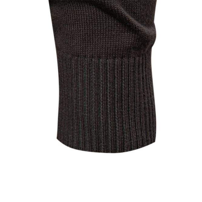 Pleasant knit jacket for men with open collar and practical pockets Lune London