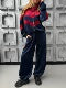 Women's Sporty Two-Piece Set with Fashionable Jacket and Loose Pants Chic & Stil