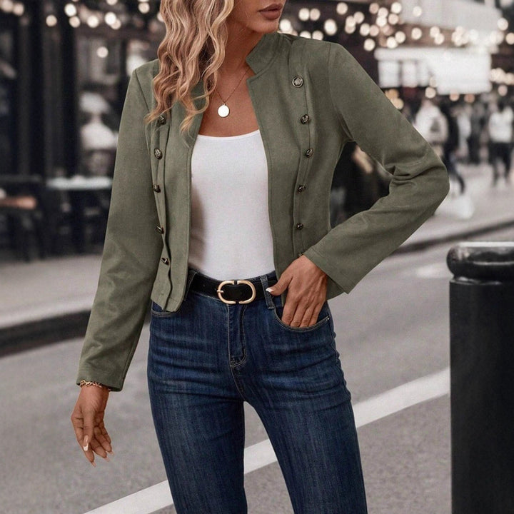 Trendy button jacket for women Lune London