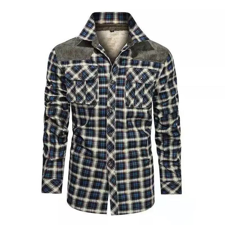Flannel plaid shirt for men Lune London