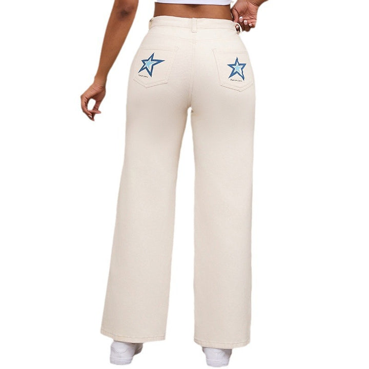 Wide leg high waist jeans for women Lune London