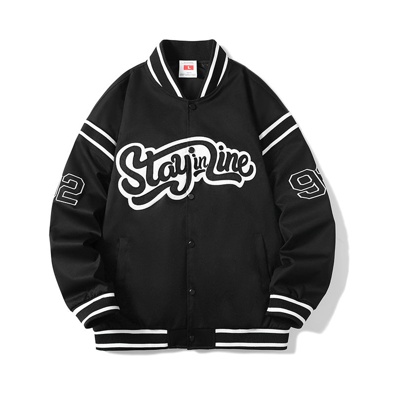 Lune London men's sporty college jacket