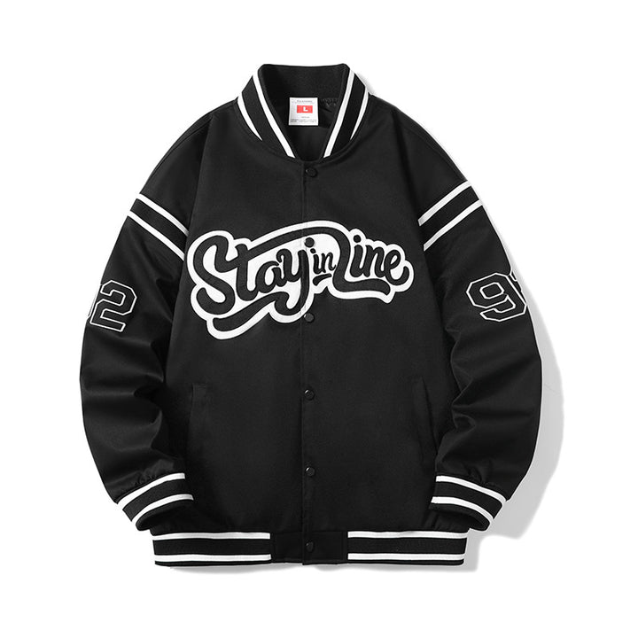 Lune London men's sporty college jacket