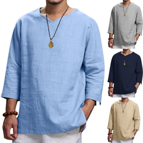 Men's Lightweight Linen Shirt Lune London