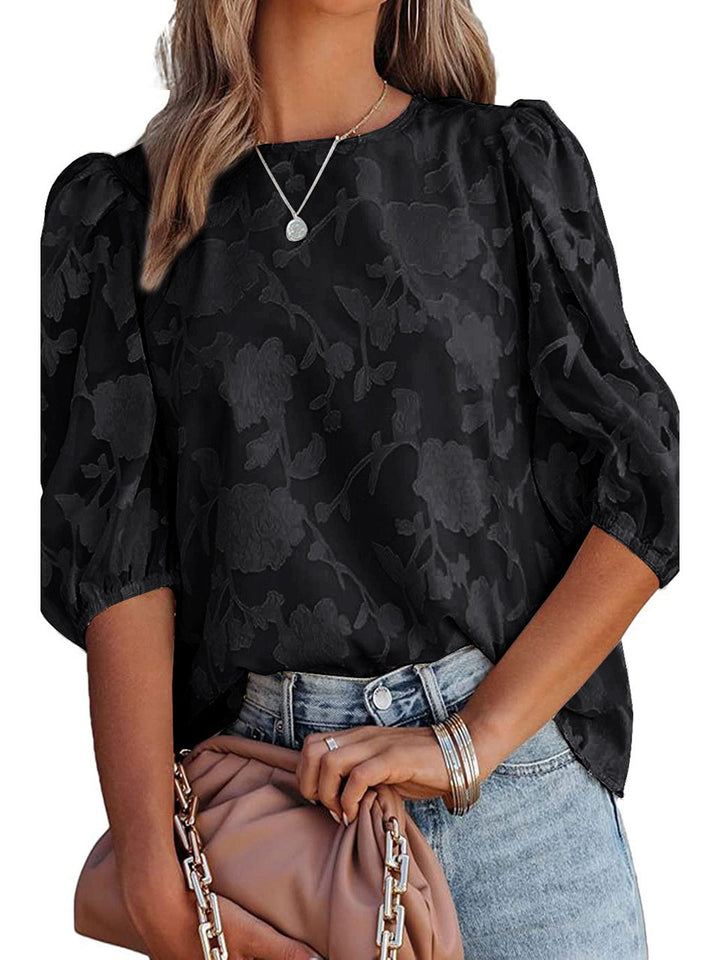 Ladies embroidered flower jacket Lune London