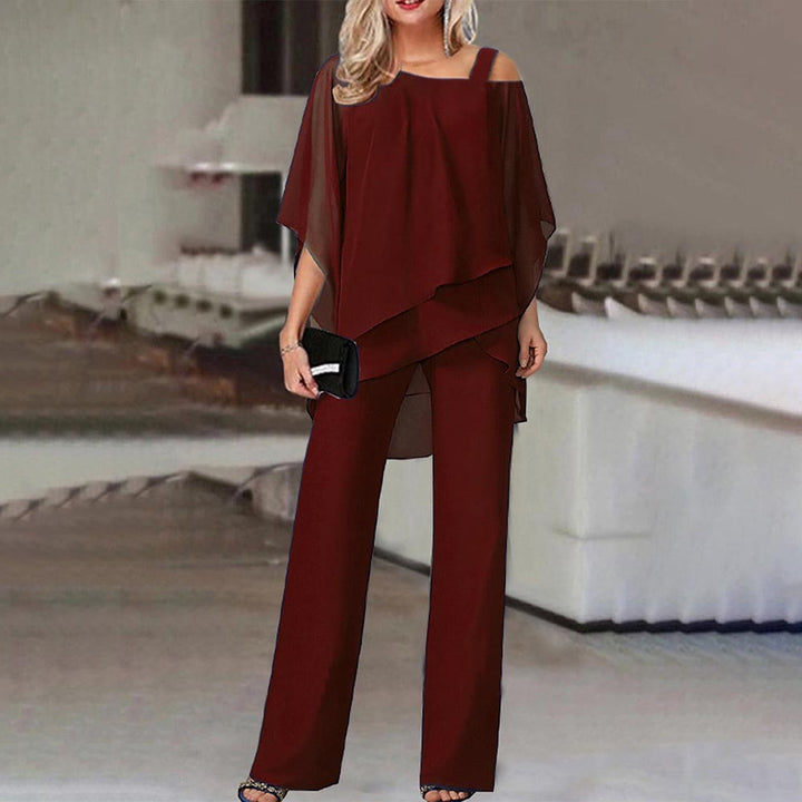 Ladies Chic and Elegant Ruffled Set