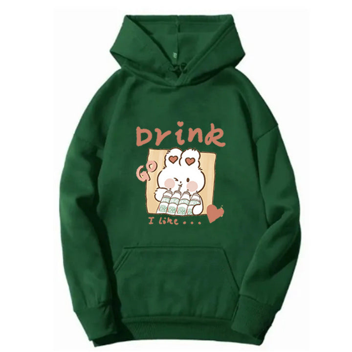 Women's hoodie with cute kitten motif Chic & Stil