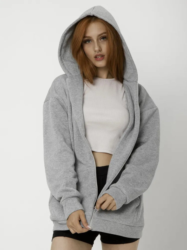Oversized hoodie for women with soft lining Lune London