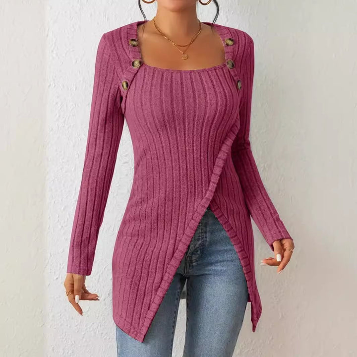 Women Long Sleeve T-shirt with Original Cut Lune London