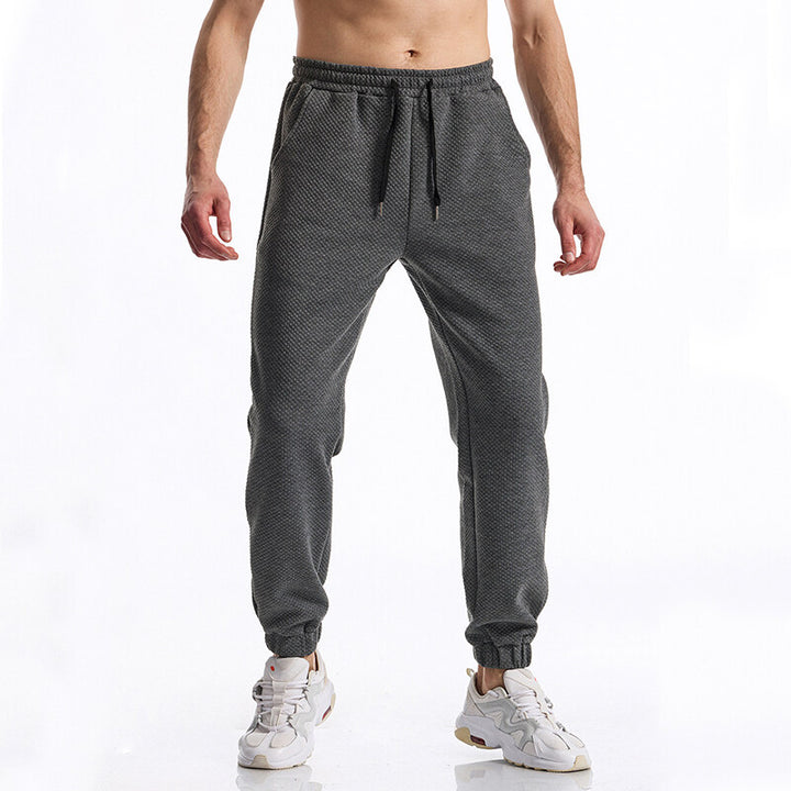 Lune London structured surface men's sport leisure pants