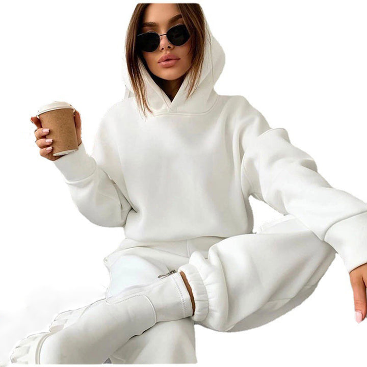 Ladies Comfortable Oversized Hoodie with Kangaroo Pocket Lune London