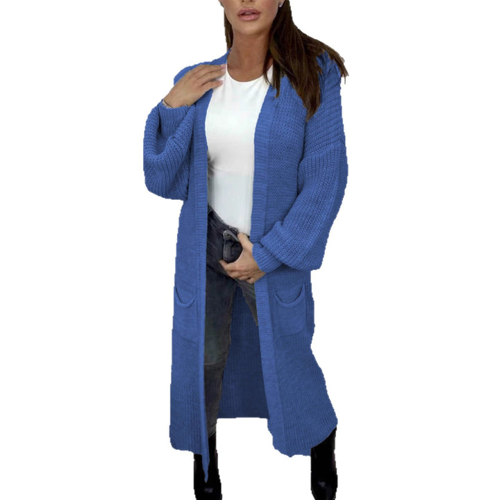 Manteau en tricot épais pour femmes dans un design ouvert décontracté Chic & Stil