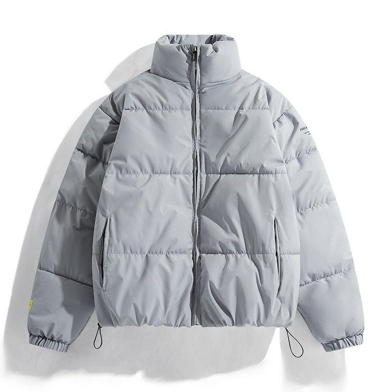 Elegant quilted jacket for women with high collar and practical pockets Lune London