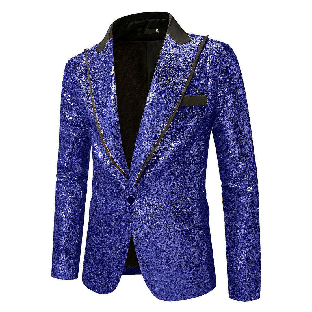 Shiny tuxedo jacket for men in high-quality satin Lune London