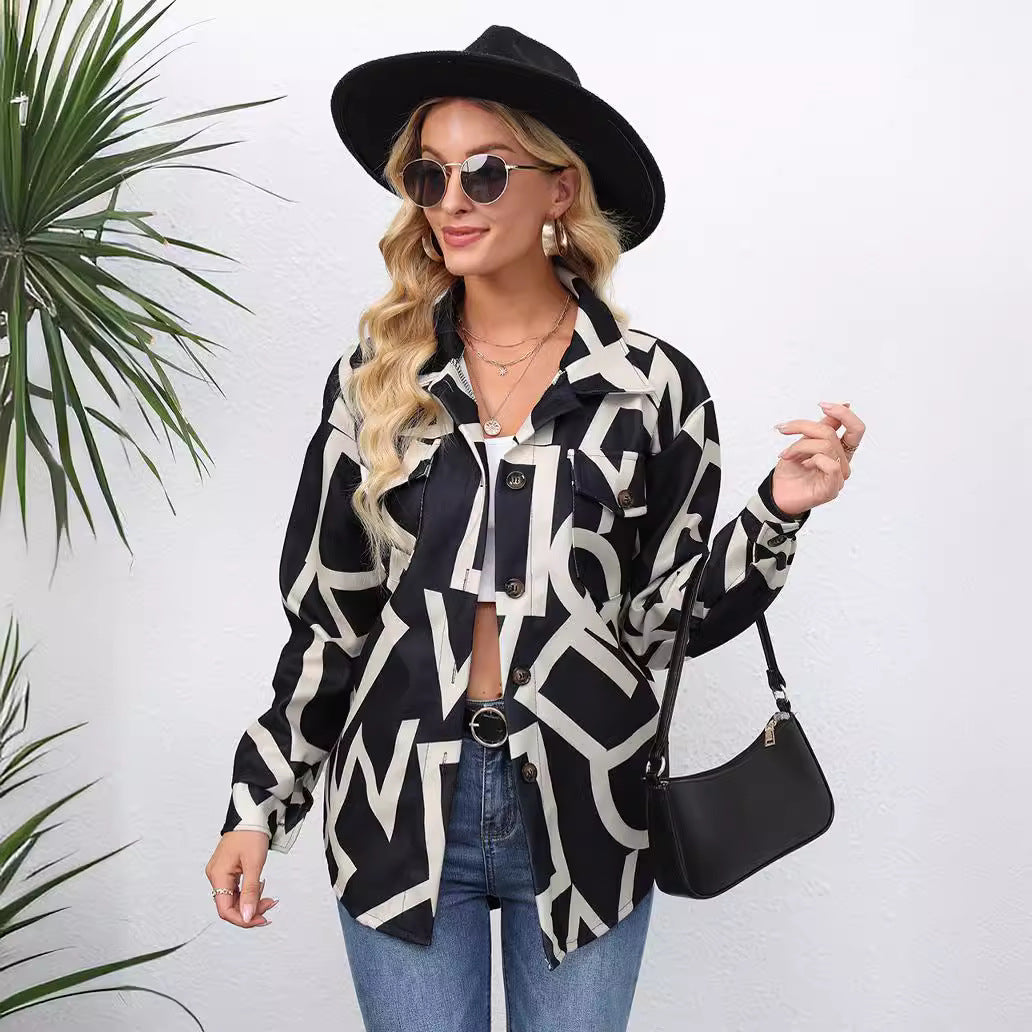Plaid flannel jacket for women with pockets Lune London