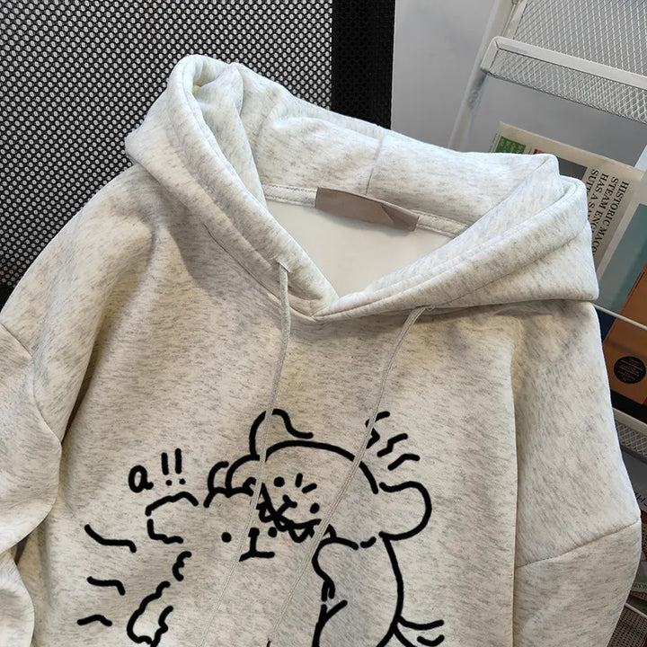 Sweat à capuche pour femmes avec un design animal créatif Chic & Stil