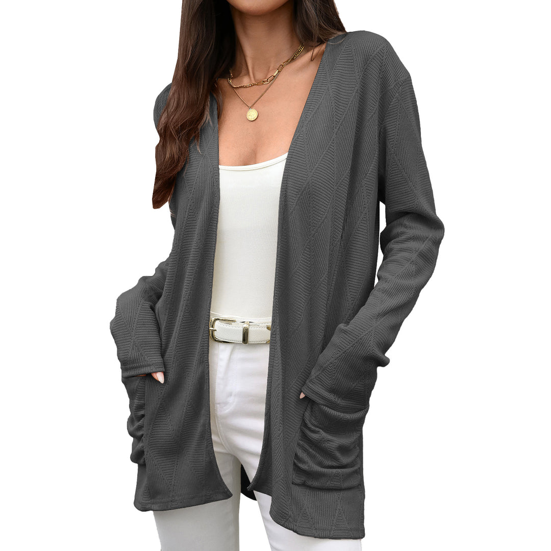 Lune London textured surface wrap jacket for women