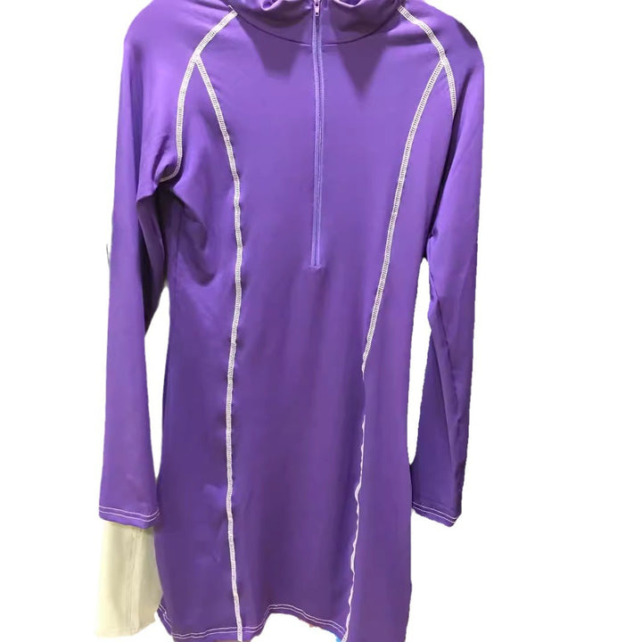 Lune London Long Sleeve Zip Bodycon Dress