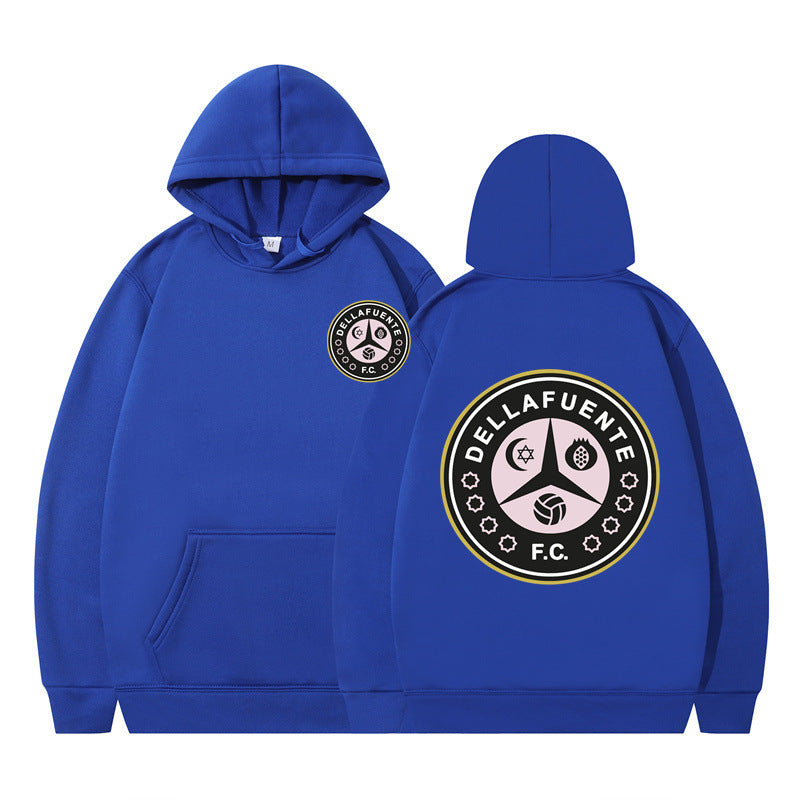 Women's hoodie with distinctive logo and soft fleece Lune London