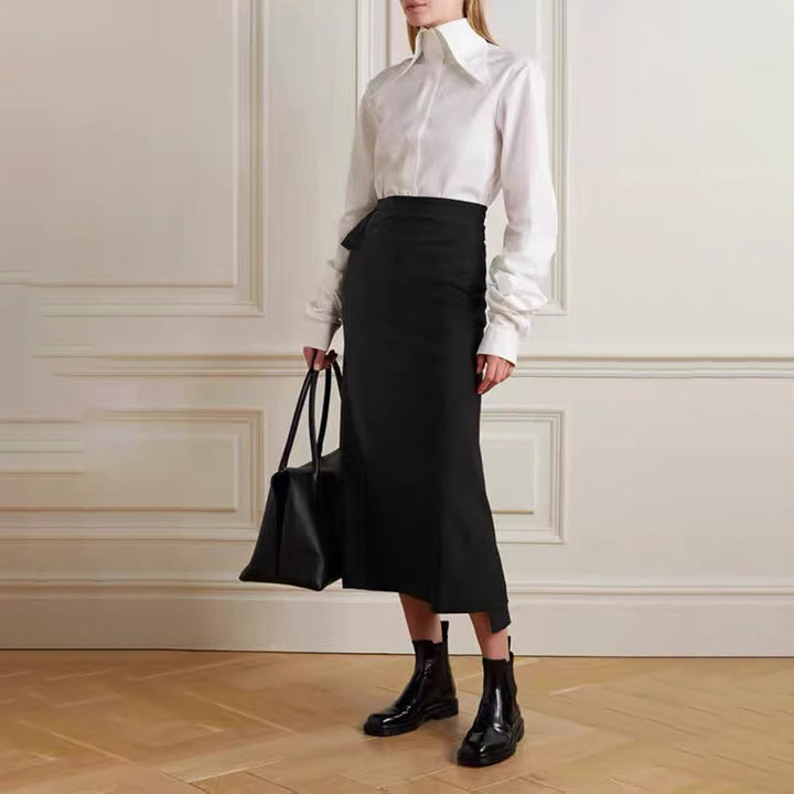 Jupe crayon élégante pour femme avec des détails raffinés Chic & Stil