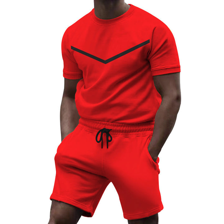 Men's sports set with t-shirt and shorts Lune London
