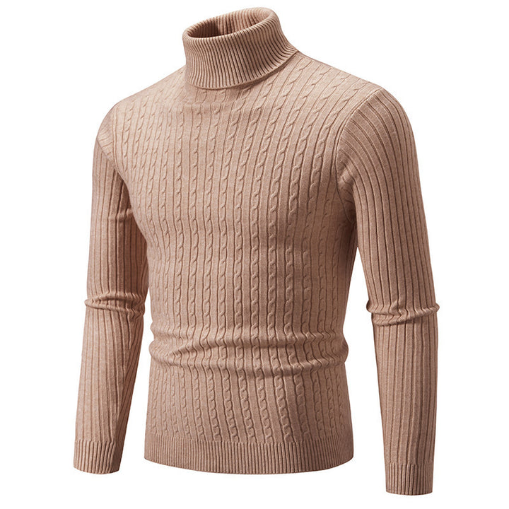 Men's turtleneck sweater in comfortable knit Lune London