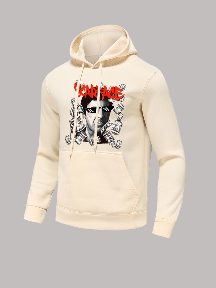 Hooded sweatshirt for ladies with creative graphic print Lune London
