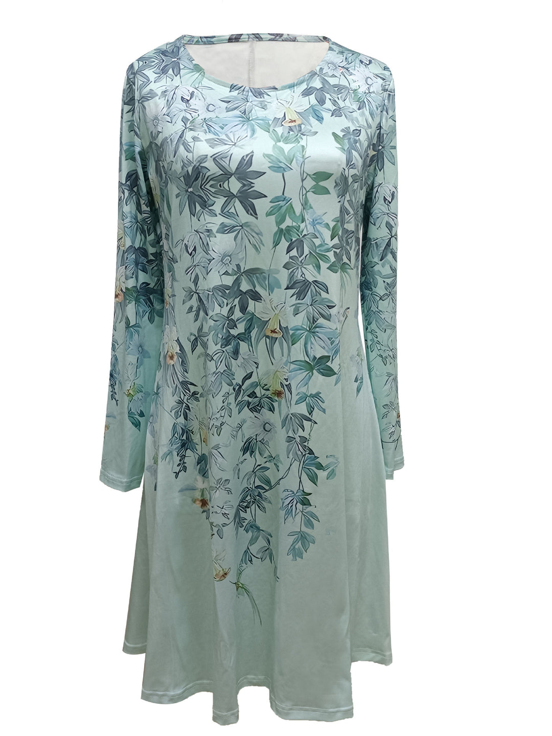 A-line dress for women with a delicate floral pattern Lune London