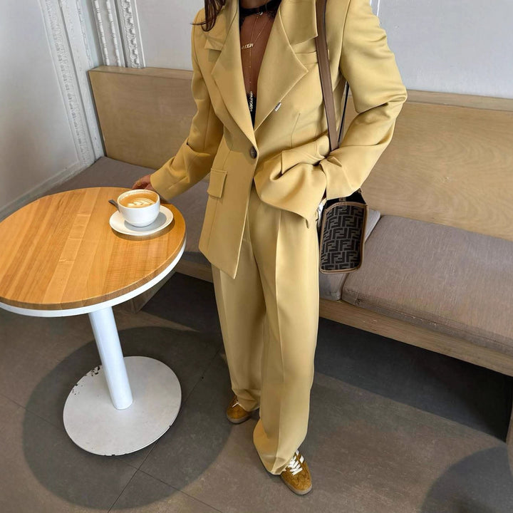 Ladies elegant and casual set with wide pants Lune London