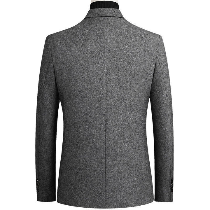 Elegant wool jacket for men with a classic design and a fine texture Lune London