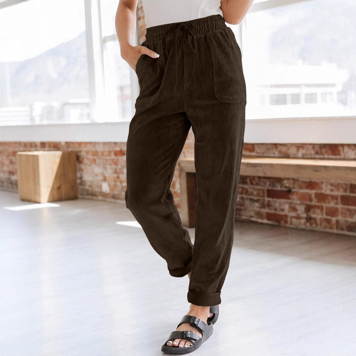 Women Relaxed Pleated Lounge Pants Lune London