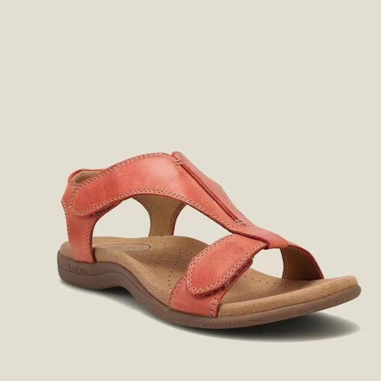 Comfortable flip-flops for women with adjustable straps and an anatomical sole Lune London