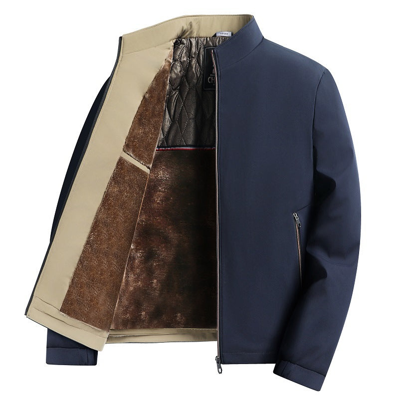 Modern quilted jacket for men with temperature regulating inner lining Lune London