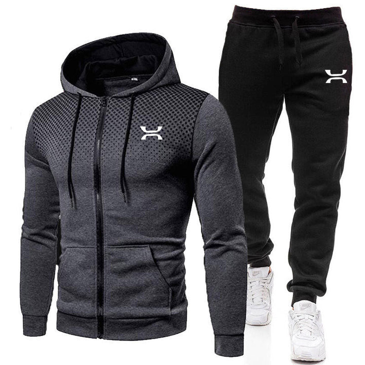 Men's Tracksuit with Breathable Hoodie and Comfortable Jogging Pants Lune London