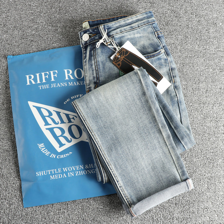 Chic and stylish casual fringed Slim-Fit jeans for women