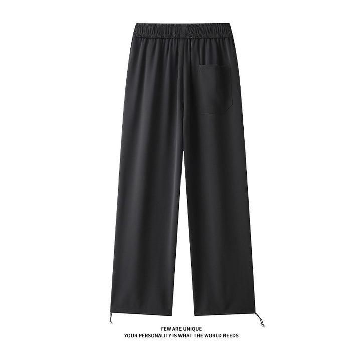 Loose leisure pants for women with elastic waist and adjustable drawstring Lune London